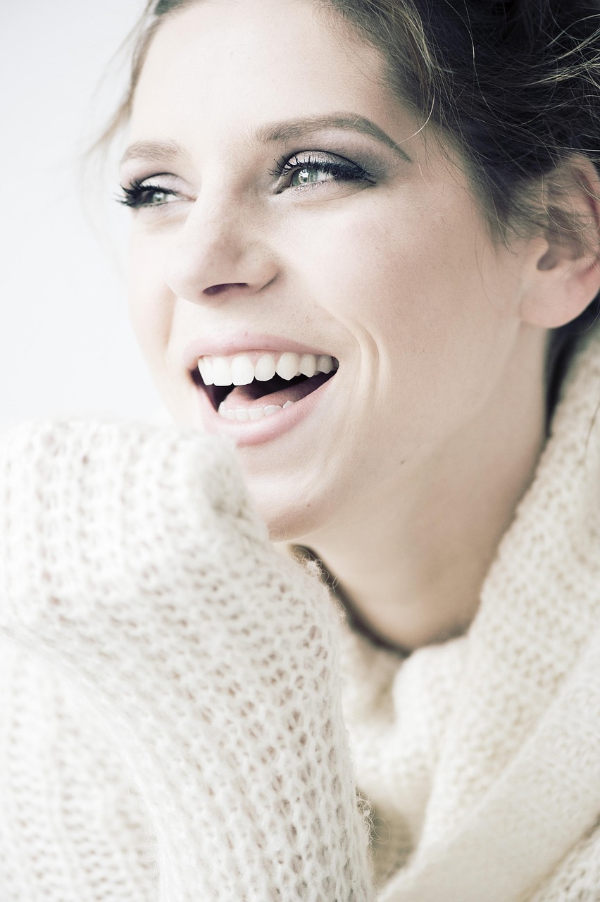 hero photo: smiling patient, warm light
